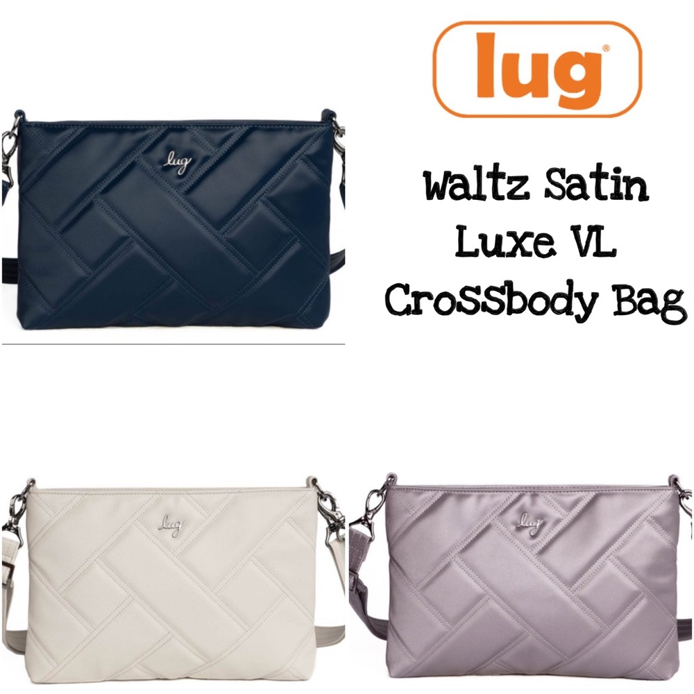 Lug Waltz Satin Luxe VL Crossbody Bag NWT